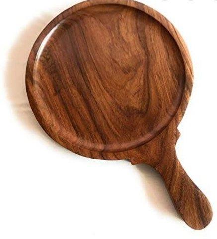 Wooden Pizza Serving Bat, Size : 10Inch