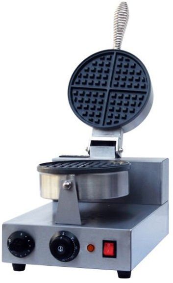 Electric Automatic Stainless Steel Waffle Maker, Certification : ISO 9001:2008 Certified, Shape : Round