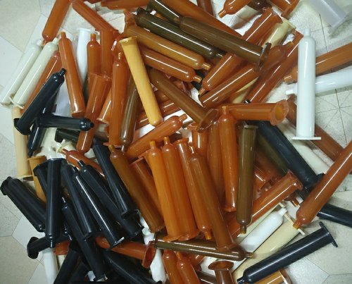 Dispensing syringes, Color : brown
