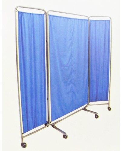 Plain Cotton Hospital Folding Curtain, Size : Standard