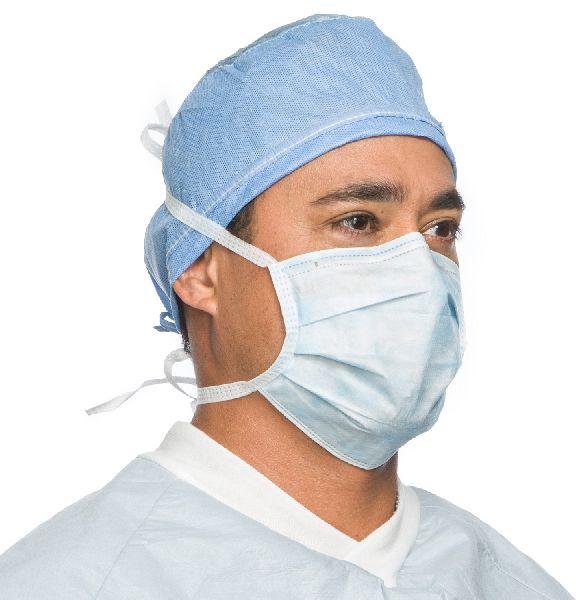 Cotton Surgeon Face Mask, for Hospital, Size : Standard