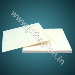 Rectangular Cast Nylon Sheets, Pattern : Plain