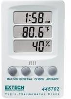 Hygro Thermometer Clock