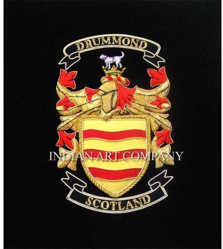 Embroidered Coat of Arms Badge