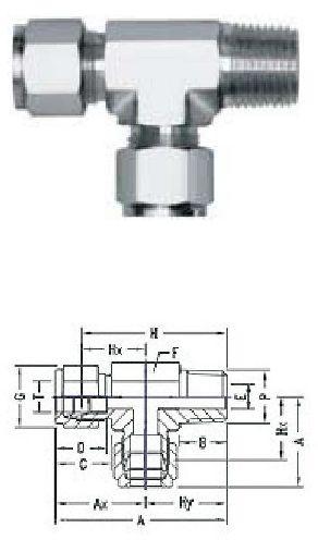 Stainless Steel Male Run Tee, for Gas Fitting, Feature : Casting Approved, Easy Maintenance., Smooth Finish Robust Design