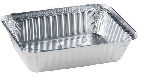 650 Ml Disposable Aluminium Container, Grade : Food Grade