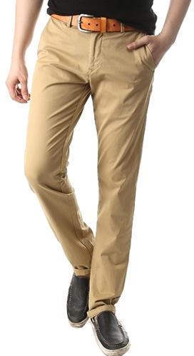 Regular Fit Mens Cotton Trouser, for Anti Wrinkle, Comfortable ...