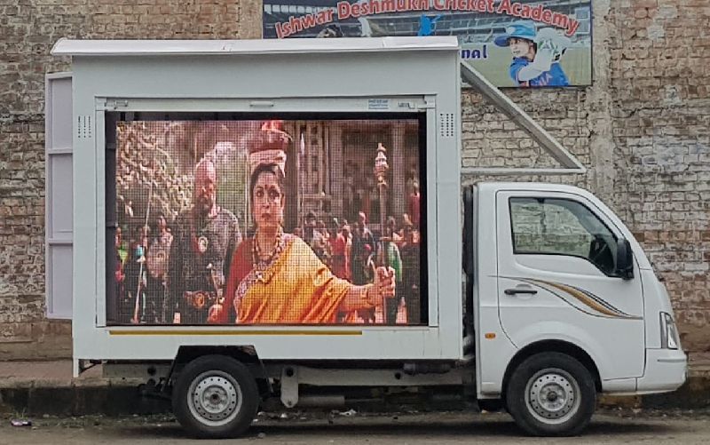 led display advertising van rental service at Rs 8,000 / piece in Delhi
