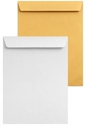 Pocket Envelopes, Size : (Min) 152.4mm x 101.4mm, (Max) 279.4mm x 152.4mm .