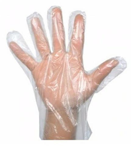 HDPE PE Disposable Gloves, Certification : ISO 9001 : 2015