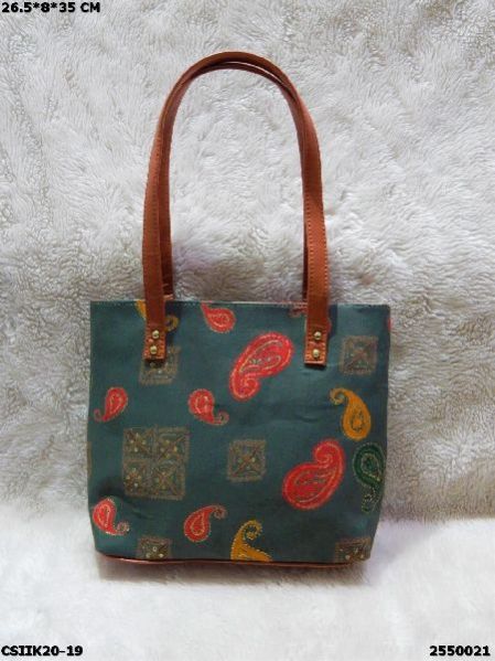 Stylish Ikkat Cotton Printed Bags