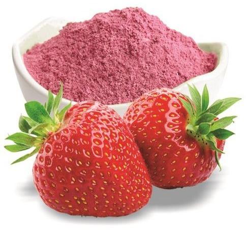 Spray Dried Strawberry Powder, Color : Red, Brown