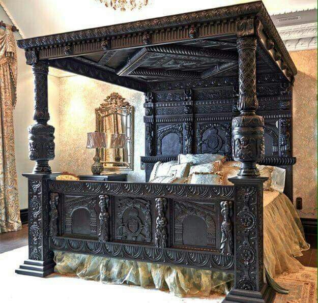 Victorian 4 Poster Bed