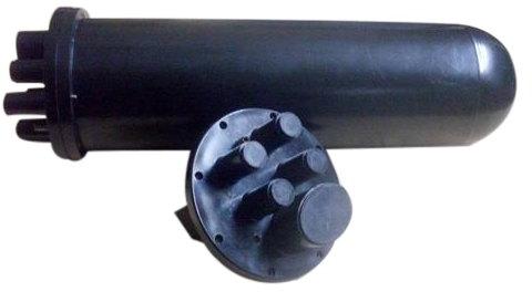 Barrel Fiber Optic Joint Closure, Color : Black