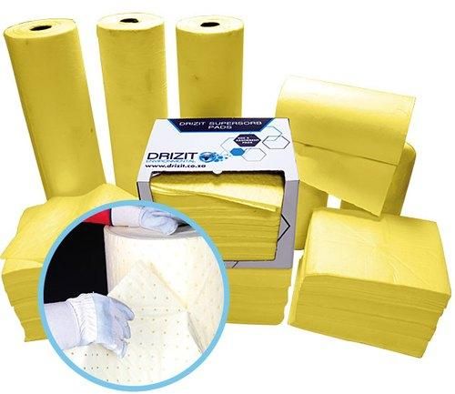 Polypropylene Hazmat Chemical Absorbent, Size : 30' X 50mtr