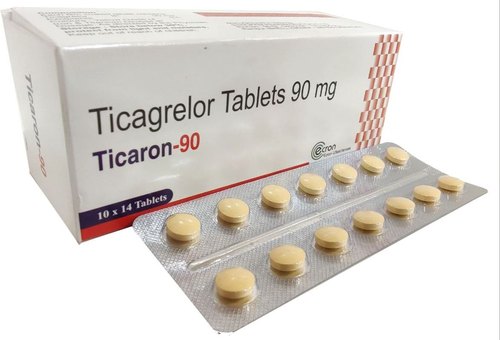 Ticaron Ticagrelor, Packaging Size : 140 Tablets