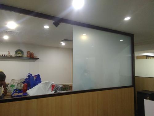 PVC Frosted Glass Film, for Office, Color : White