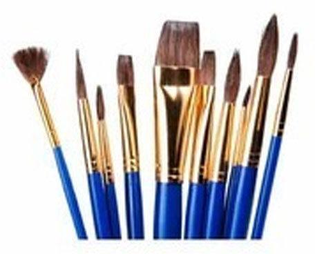 Hobby Painting Brushes, Size : 4 inch