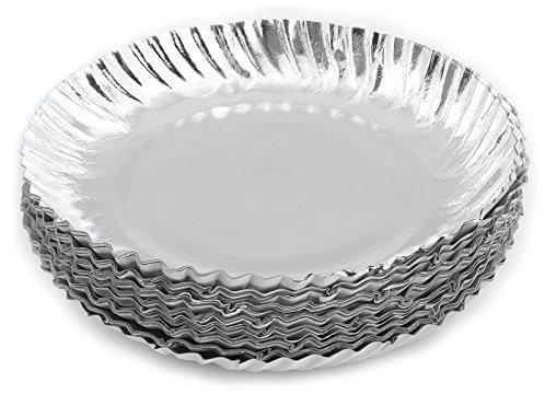 Silver Paper Plate