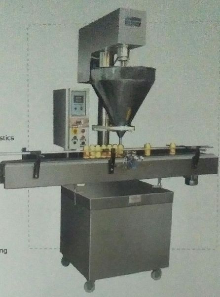 Automatic auger filler for powder in jar/ bottel