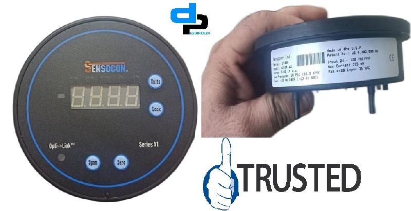 Sensocon Digital Differential Pressure Gauge Modal A1000-12