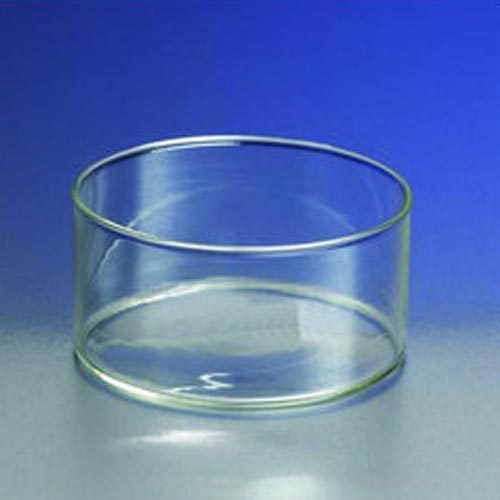 Glass Crystallizing Dish, Shape : Round