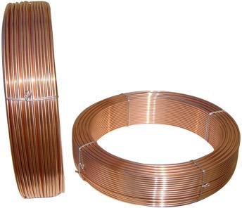 Polished Copper SAW Welding Wires, Shape : Round