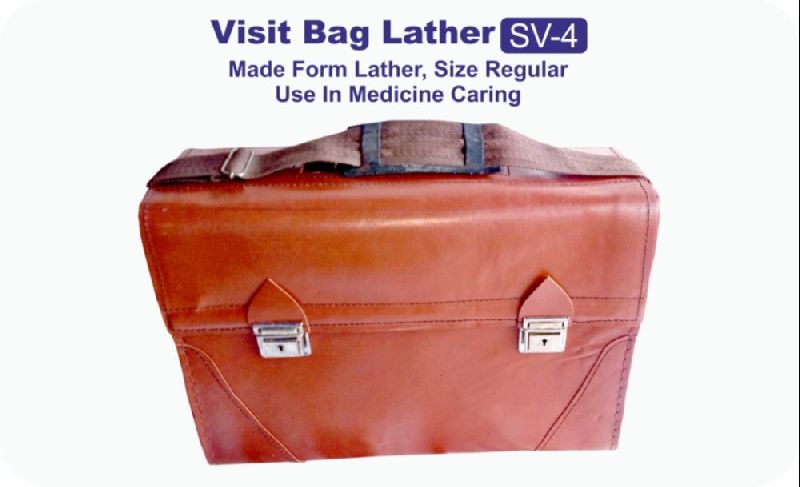 Leather Doctor Visit Bag