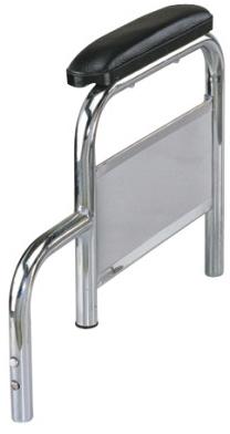 Polished Wheel Chair Hand Support