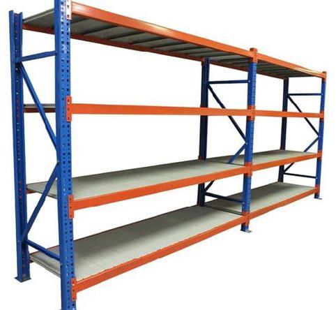 Polished Long Span Shelving System, for Display Shoes, Feature : Corrosion Resistant, Fine Finish, High Quality