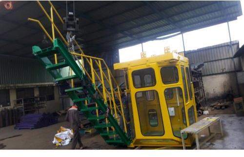 Paint Coated Mild Steel Loader Operator Cabin, for Heavy Loaded Work, Feature : Corrosion Resistance