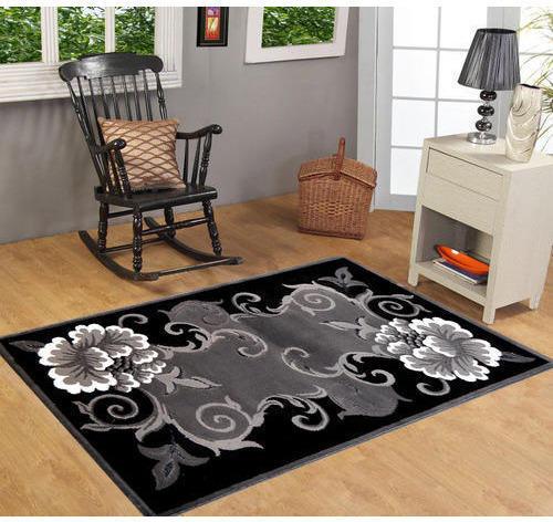 Printed Wool Centerpiece Carpet, Size : Standard