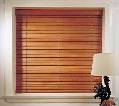 Plain Venetian Window Blinds, Color : Brown