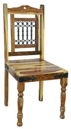  Designer Wooden Chair, Size : 21 Inch