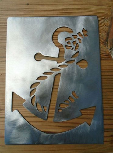 Stainless Steel Laser Cut Sign