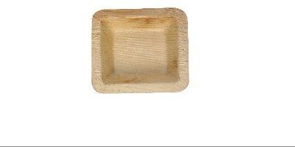 Areca Leaf Square Bowl