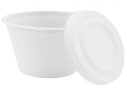 Sugarcane Bagasse Round Containers