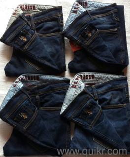 Branded Mens Jeans Stock Lot, Feature : Comfortable, Easily Washable,  Impeccable Finish, Pattern : Plain at Rs 410 / Piece in delhi