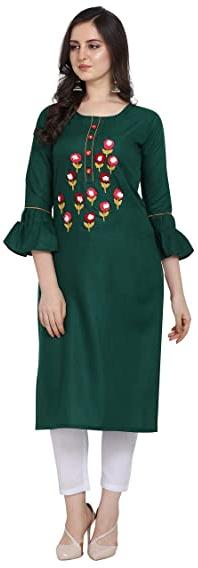 Embroidered kurti, Occasion : Festive Wear, Casual Wear