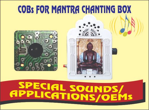 Square Mantra Chanting Box Voice IC COB