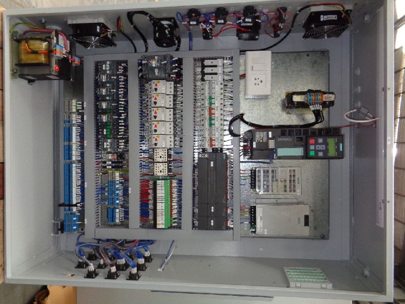Mild Steel Packaging Machine Control Panel, for Industrial, Voltage : 220V, 380V, 440V