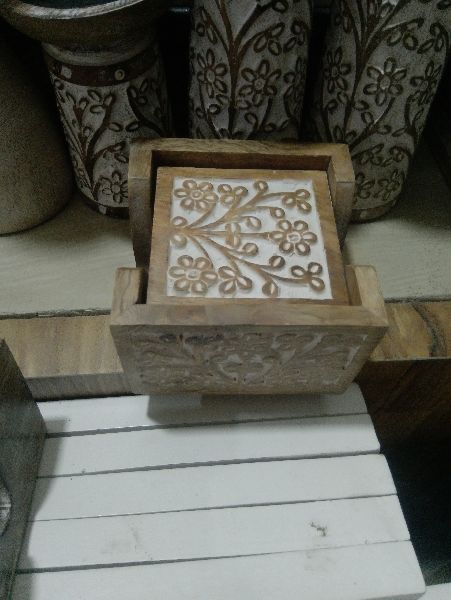 Wood Tea Coaster