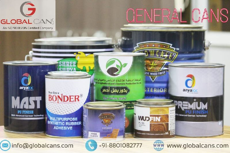 Coated Plain Tin General Oil Can, Feature : Eco Friendly, Fine Finished, Heat Resistance