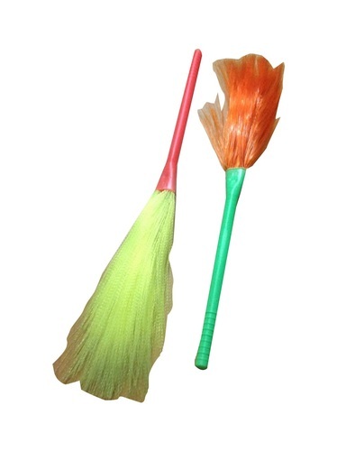 Colored Plastic Broom