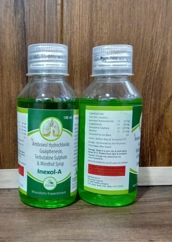 Inexol-A Ambroxol Hydrochloride Syrup, for Clinical, Packaging Size : 100 ml