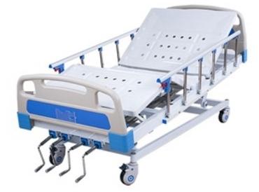 Manual Icu Bed 5 Function (Deluxe) With ABS Side Rails
