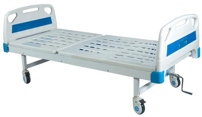 Manual Semi Fowler Backrest Bed 1 Function (Deluxe)