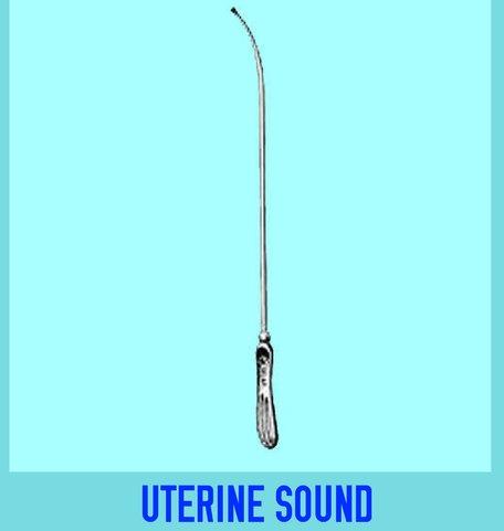 Stainless steel Uterine Sounds