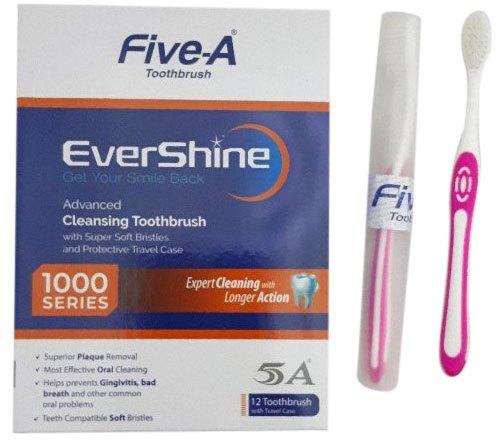 Five-A Plastic Adult Toothbrush