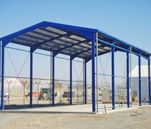 Galvanized Steel Prefabricated Structures, for Commercial, Constructional, Length : 100-200mm, 200-300mm